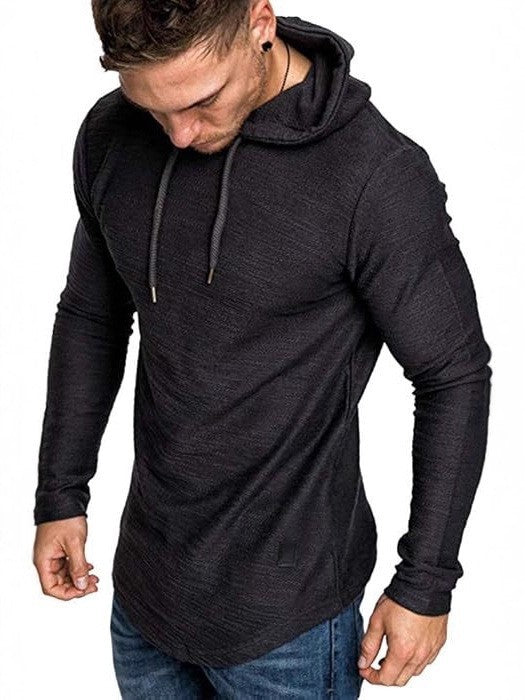 crew neck pullover hoodie