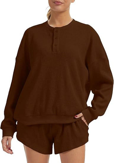 Trendy textured knit two-piece set