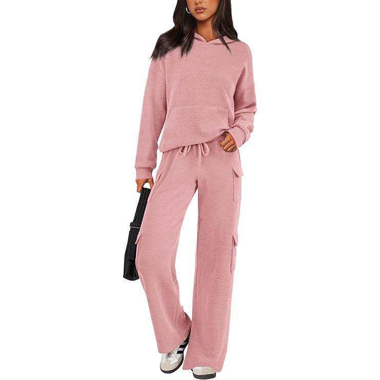 Casual sportswear women's workwear pocket design outdoor suit